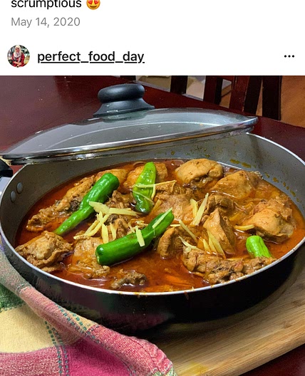 Chicken barbecue sauce karahi