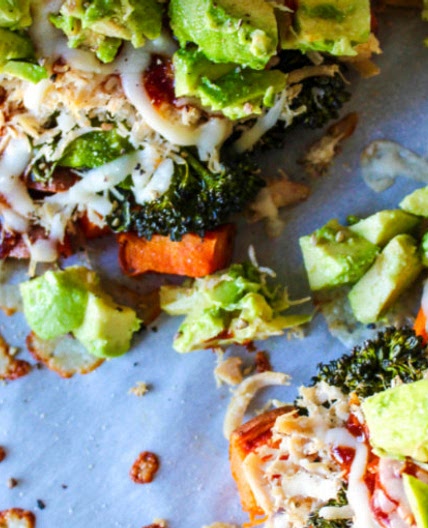 BBQ Chicken Haystacks