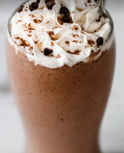 CHOCOLATE SPECKLED FROSTY