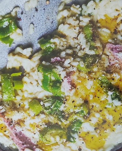 HAM & LEEK RISOTTO