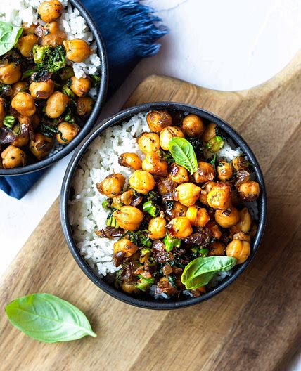 Chickpea Coconut Rice