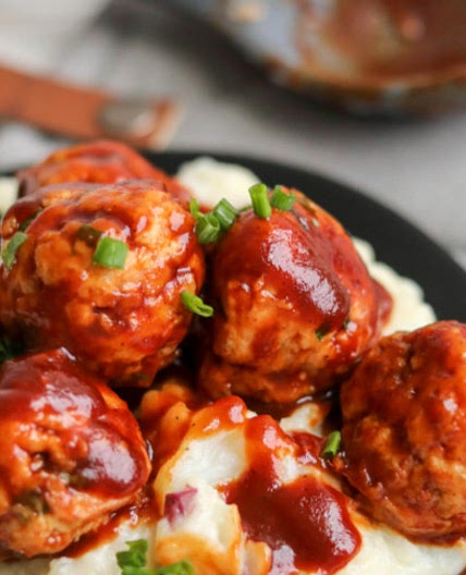 Meatballs & Mashed Potatoes