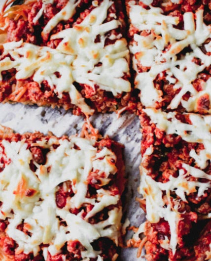 Spaghetti Pizza Pie