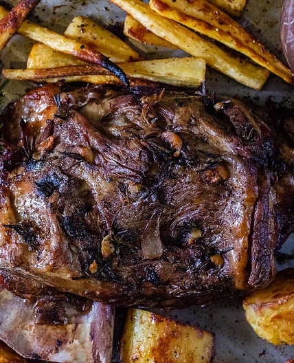Slow Cooker Lamb Shoulder