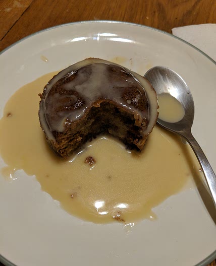 Pressure Cooker Sticky Toffee Pudding