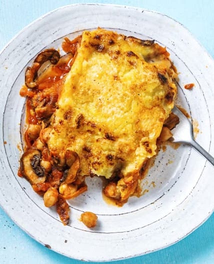 HF - Veggie Shepherd's Pie with Chestnut Mushrooms and Cheddar Cheese