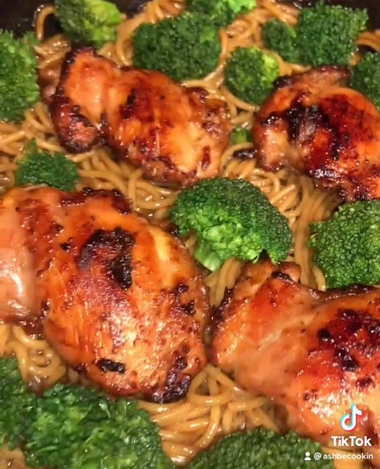 Teriyaki Chicken & Noodles 