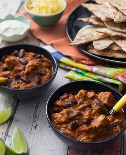 Chilli con tempeh