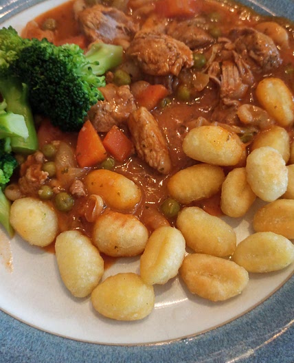Harvey's goulash and gnocchi