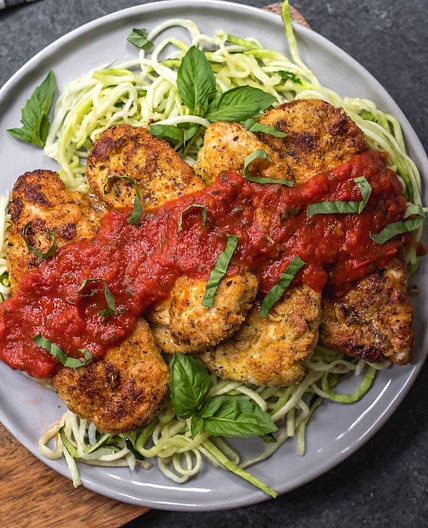Whole30 Chicken "Parm": Easy, Paleo, Dairy-Free, Gluten-Free
