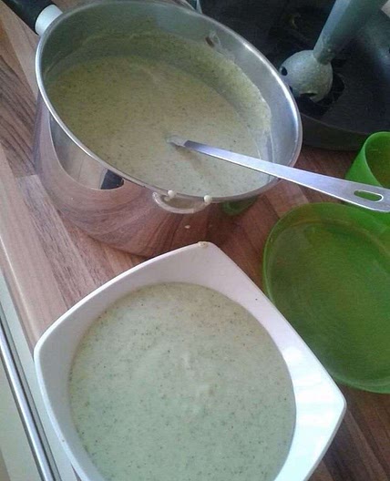 Broccoli and Stilton soup