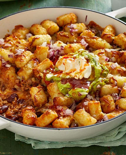 Potato gem nachos