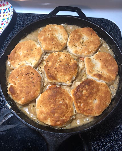 Chicken and Biscuit Pot Pie