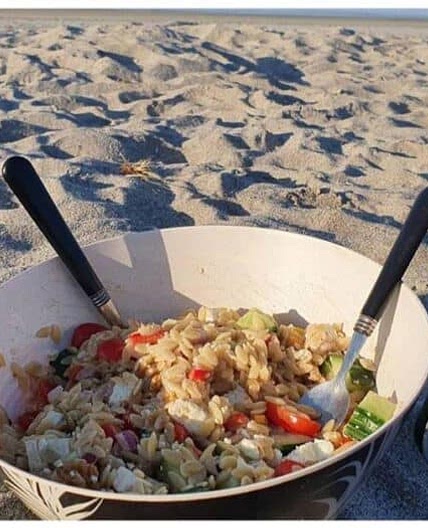 Feta Orzo Salad