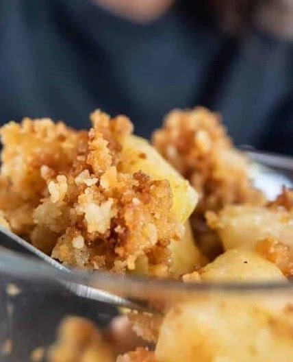 Frying pan crumble