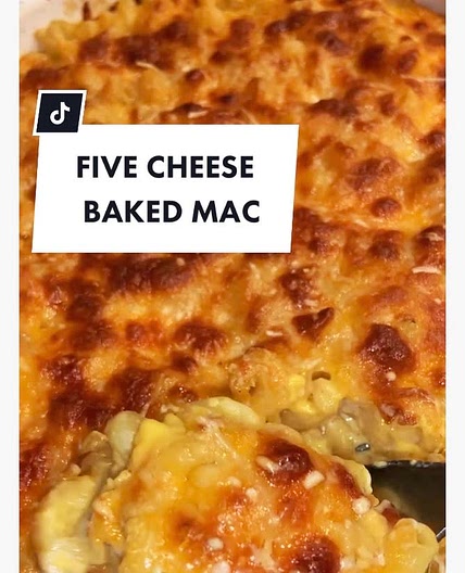 Five Cheese Baked Mac