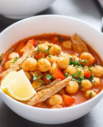 Chickpea Chicken Soup — Yummy and Hearty