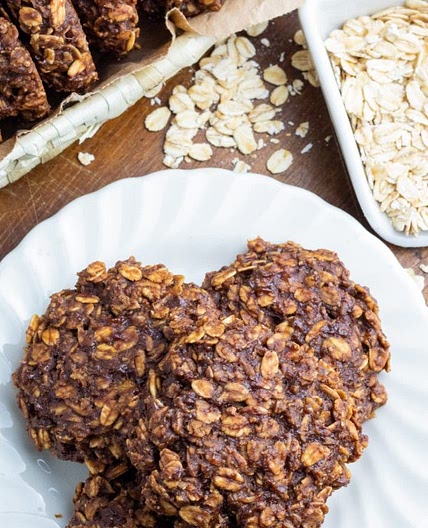 Vegan Chocolate Peanut Butter Cookies