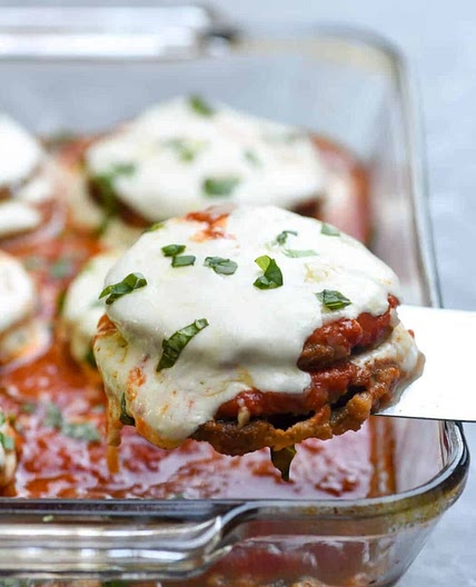 Baked Eggplant Parmesan