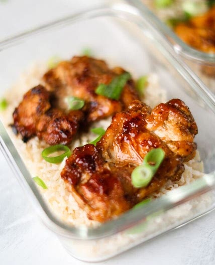 Honey Garlic Chicken Meal Prep