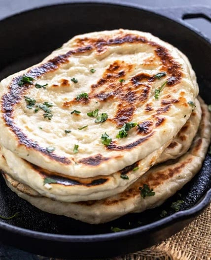 Vegan Naan - Cook With Manali