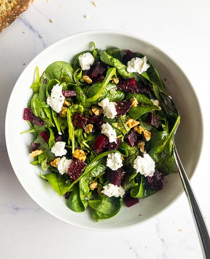 Beet and Goat Cheese Salad