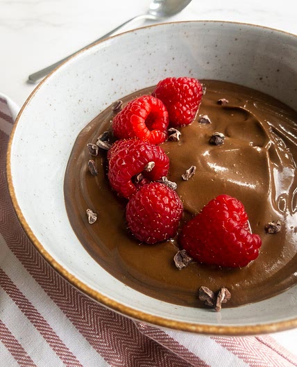 Creamy Chocolate Avocado Pudding