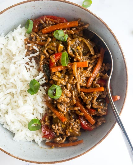 Ground Beef Stir Fry
