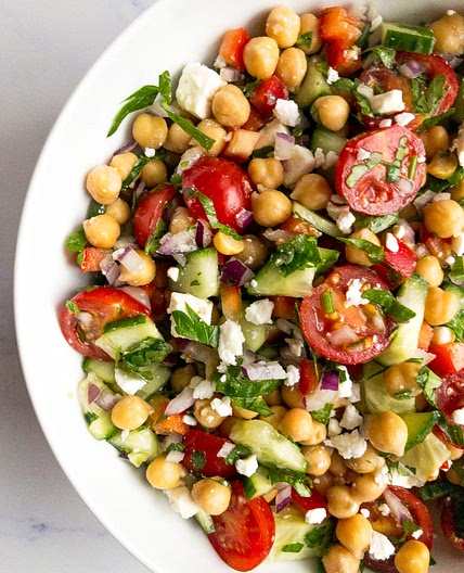 Mediterranean Chickpea Salad