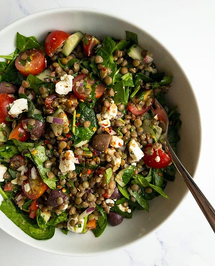 Mediterranean Lentil Salad