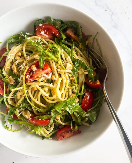 Pesto Spaghetti Salad