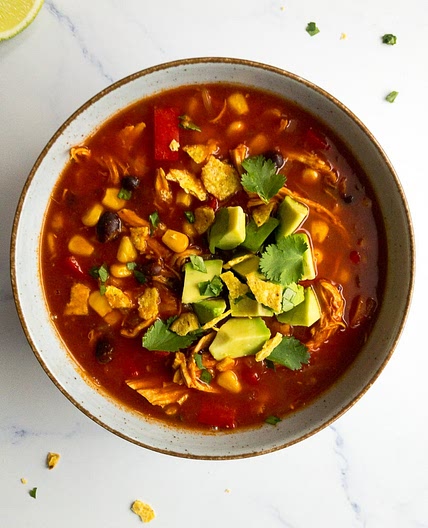 Spicy Mexican Chicken Soup