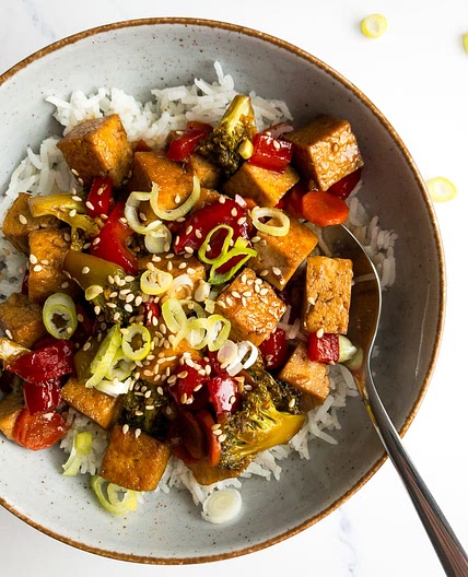 Teriyaki Tofu Stir Fry