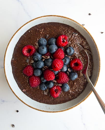 Chocolate Chia Seed Pudding