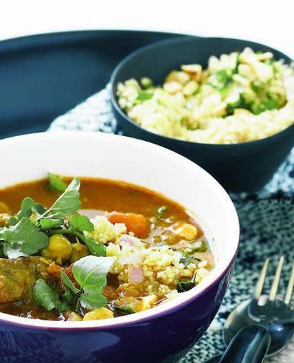 Couscous with toasted almonds