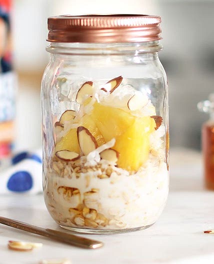 Pina Colada Overnight Oats Recipe | Quaker Oats