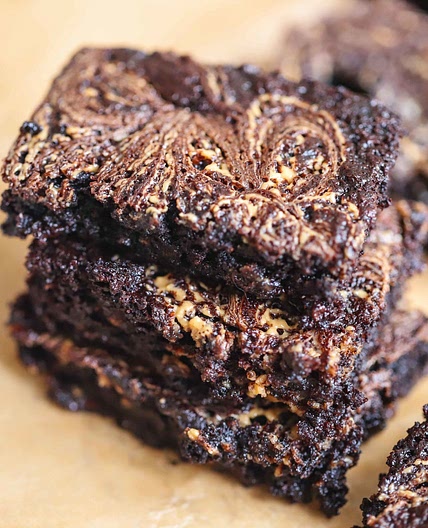 Flour-less PB Brownies