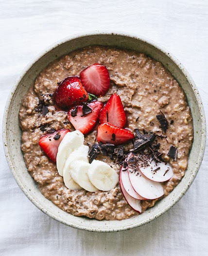 Creamy Chocolate Porridge - The Gut Health Doctor