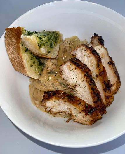Brown Sugar Bourbon Chicken Pasta