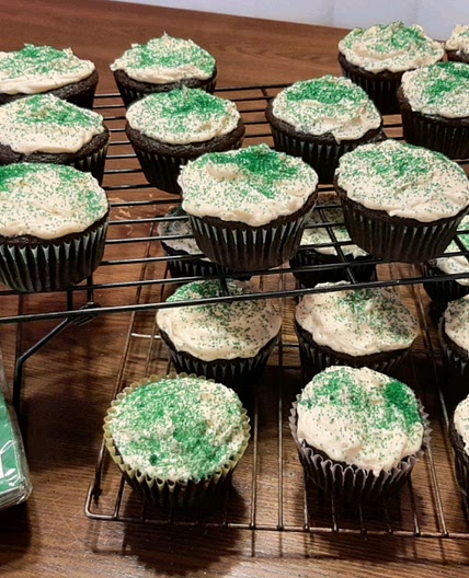 Irish Cocktail Cupcakes