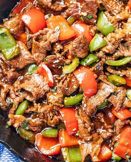 15-Minute Pepper Steak Stir-Fry