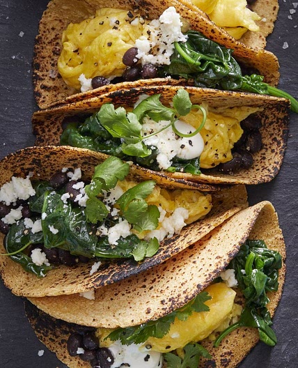 Scrambled Egg Tacos