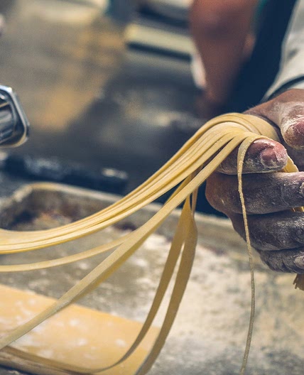Pasta from scratch