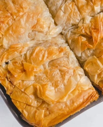 Vegan Spanakopita (Greek Spinach Pie) - From the Comfort of My Bowl