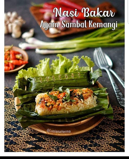 Nasi Bakar Ayam Kemangi