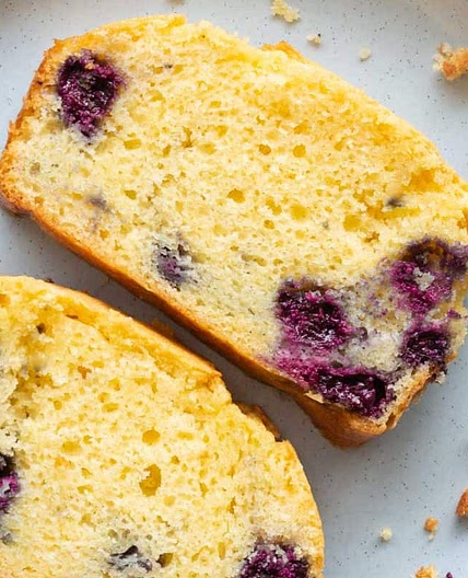 Healthy Blueberry Bread