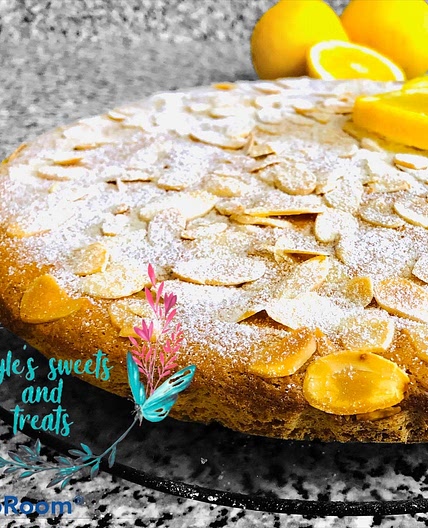 Almond Lemon Cake Gluten-Free Sugar-Free