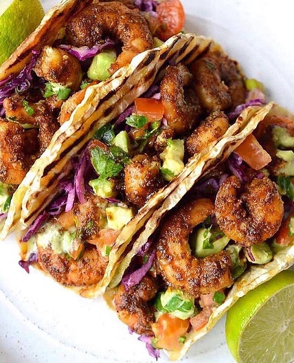 Spicy Shrimp Tacos