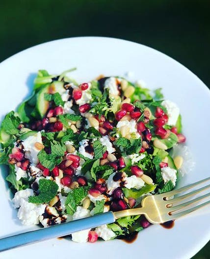Pomegranate, Mint & Feta Salad