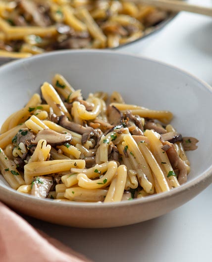 Creamy Pasta With Mushrooms (Pasta ai Funghi) Recipe